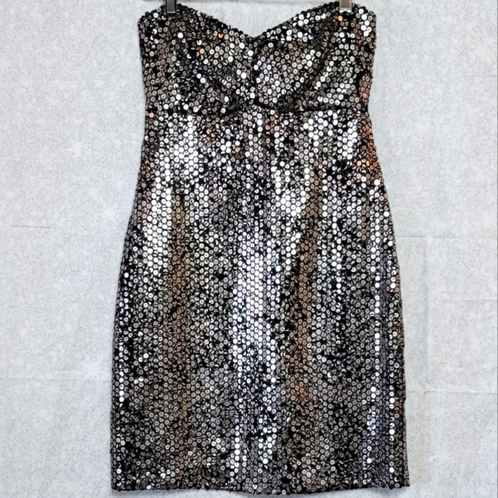 Obakki Sequin Mini Dress